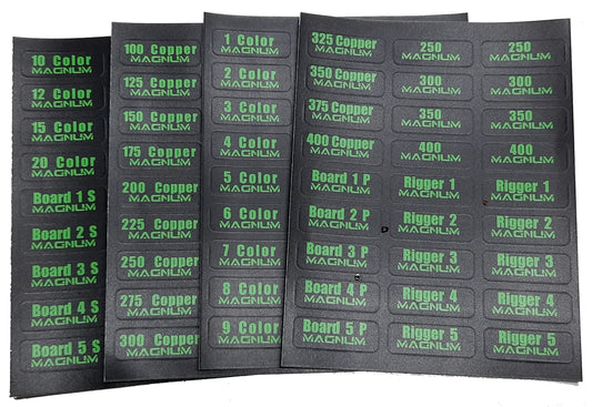 Reel I.D. Stickers