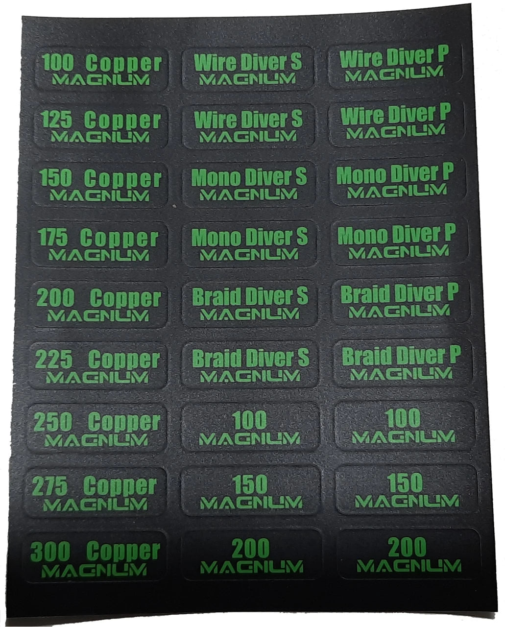 Reel I.D. Stickers