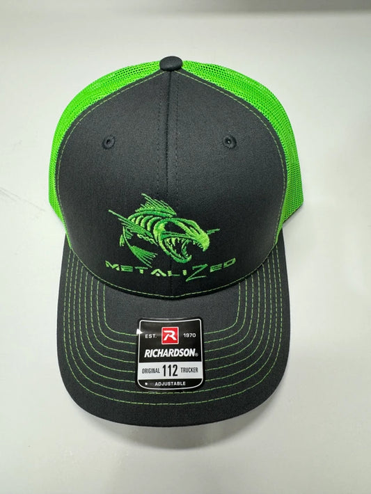 Magnum Metalz Metalized Hat Neon/Charcoal